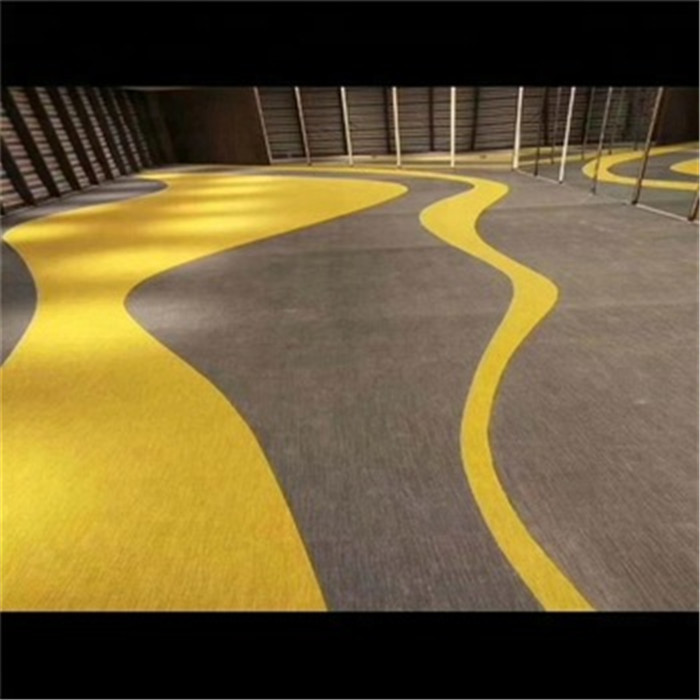 OEM PVC Woven Vinyl Carpet Sliced Into Any Shape For Outdoor Furniture