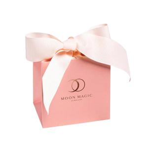 Quality Custom Jewelry Cosmetic Gift Clothing Shopping Paper Bag Small Jewelry Packaging Bags For Jewelry Business for sale