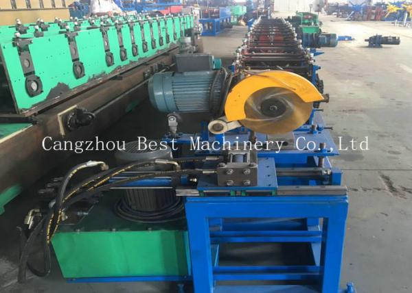 Buy Customized Oval Duct Pipe Roll Forming Making Machine 380v 4.5kw Power at wholesale prices