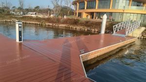 Quality Stable Aluminum Floating Dock 2000mm / 2400mm / 3000mm Floating Pontoon Dock for sale
