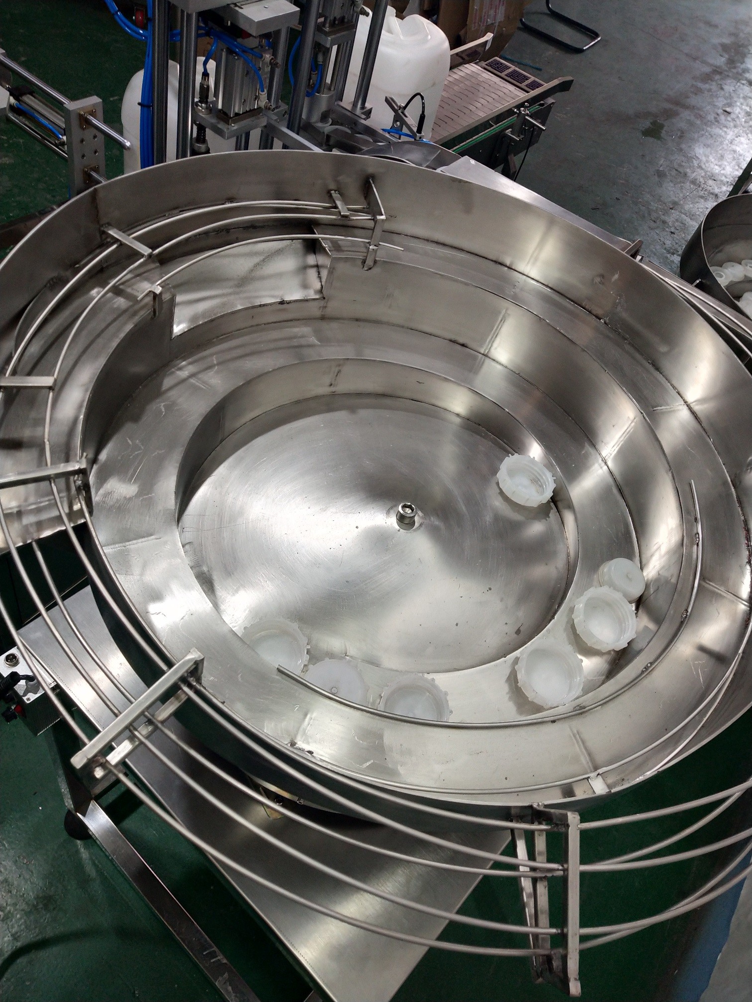ODM Automatic Capping Machine For 25L Syrup Sugar Barrel Rinsing Filling