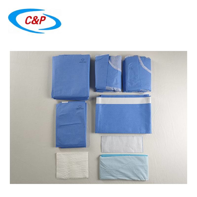 Custom Procedure Packs Disposable Orthopaedic Drape Set for Operating Room