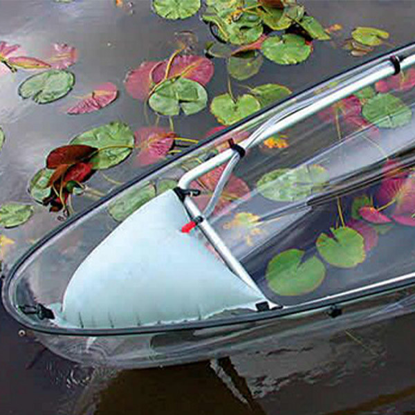 2 Persons Clear Bottom Kayak High Performance With Foot Pedal 1 Year Warranty