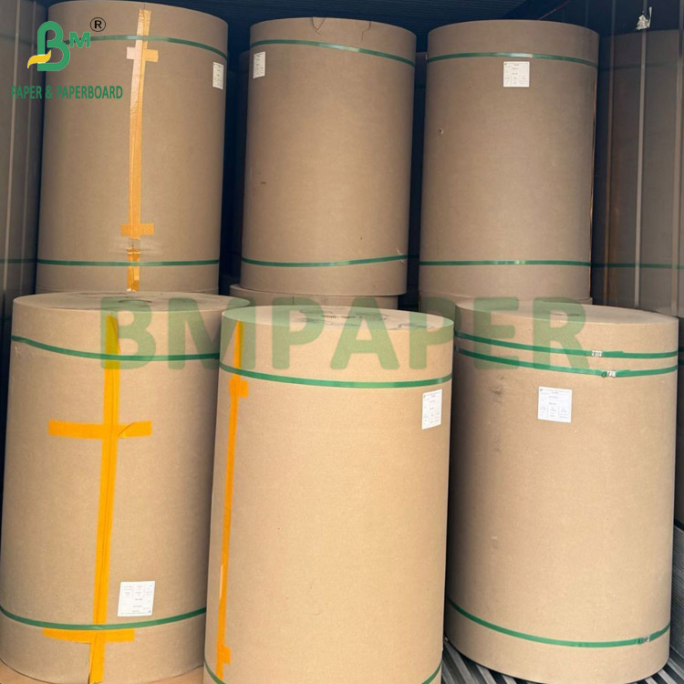 200g White Kraft Paperboard For Paper Core Custom 300mm - 1800mm Roll Width