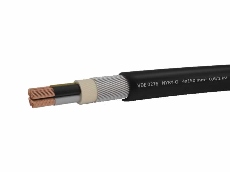 PVC Insulated Copper Control Cable Armoured For Ground And Water 0.6/1kv