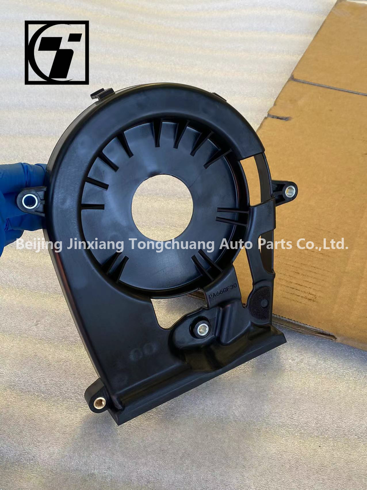 Condition Foton AUCAN 2.5 Engine 4F25TC Timing Cover Rear Cover PM40004502 2016-0.2kg