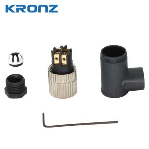 Quality Field Wireable M8 Connectors 3 Pin A Code Waterproof IP67 Industrial Circular Connector for sale