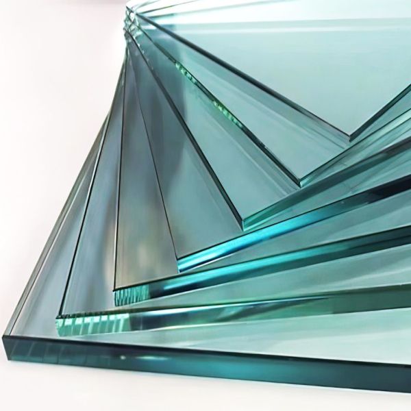 Architecture Decorative Fusing Flat Polished Edge Work Customized Cast Tempered Glass