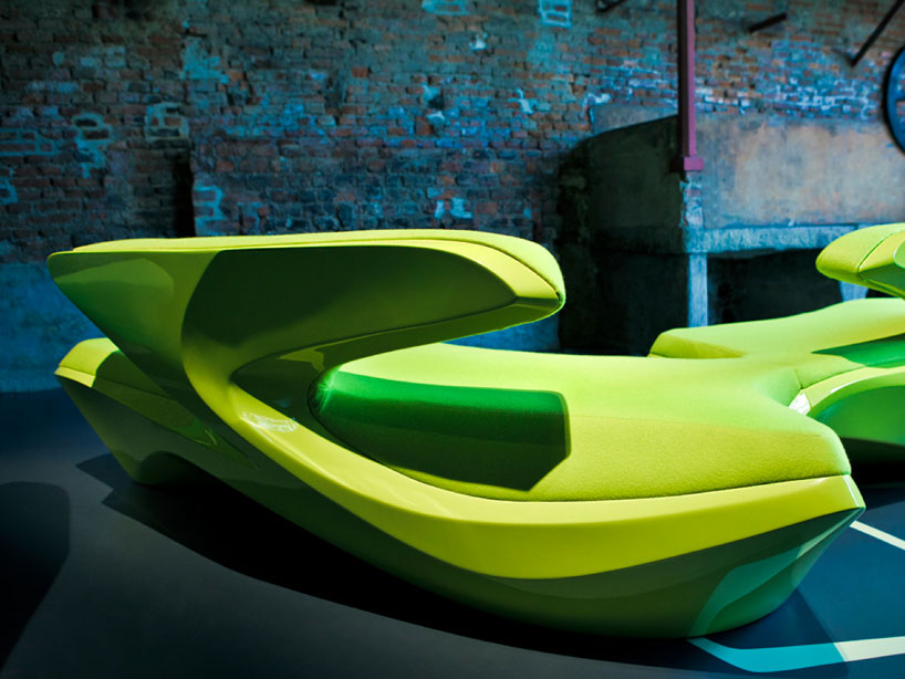 zephyr sofa by zaha hadid