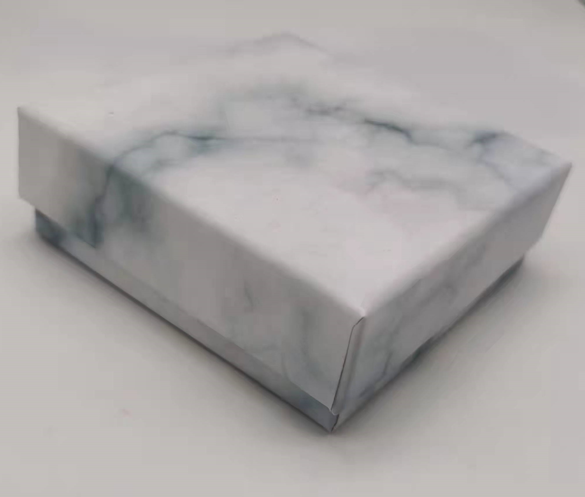 1000G Matte Lamination CMYK Full Color Printed Jewelry Packaging Box With Sponge