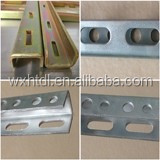 Half Slotted Metal Framing Strut Channel Unistrut 41x41