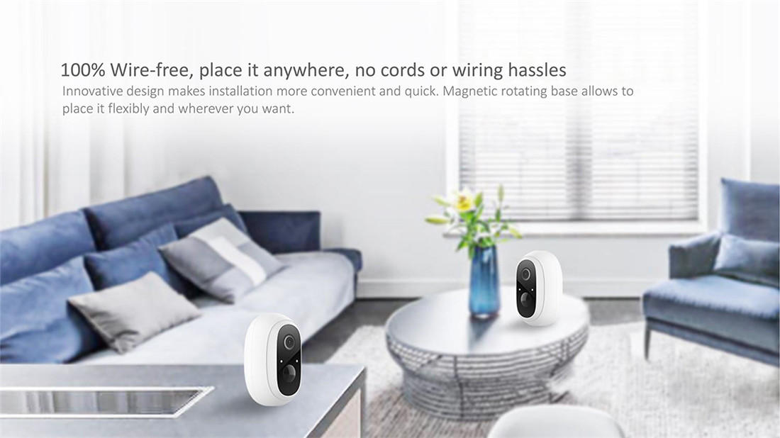 Smart Wireless Battery Camera(E93CH22)
