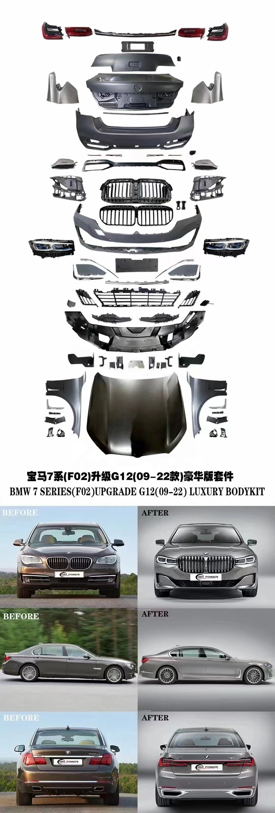 Upgrade Your 7 Series To G12 Luxury Bodykit For Unmatched Sophistication And Comfort
