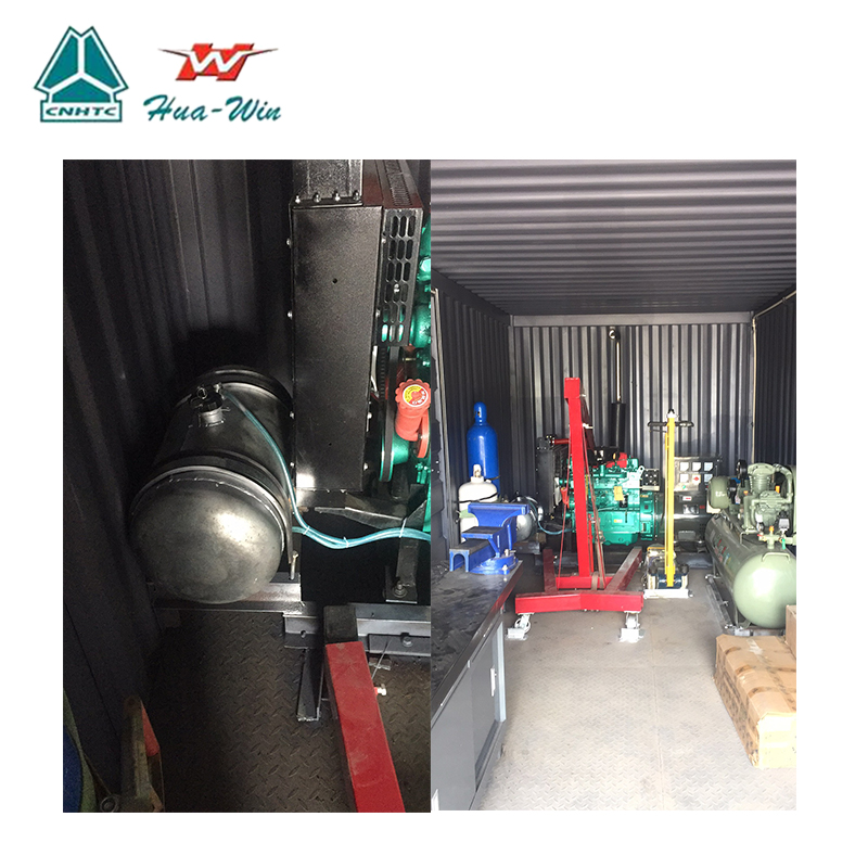 SINOTRUK HOWO 4x2 mobile workshop truck