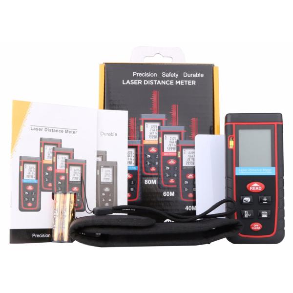 100m Laser Distance Meter Digital Electronic Handheld High Precision Rangefinder Tape measure Portable Area/volume tool