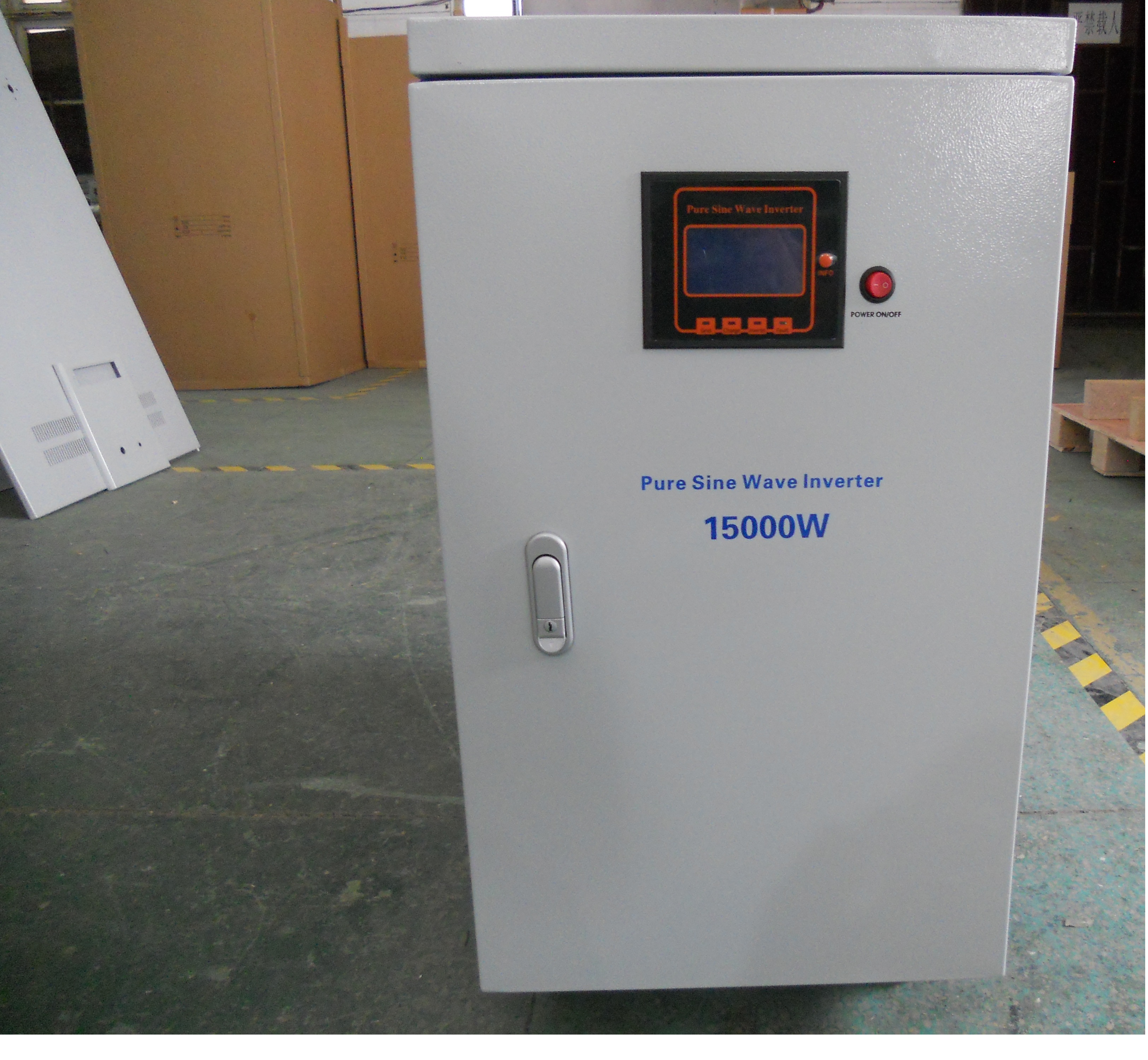 Customized high quality 3 Phase 220VAC 15KW off grid inverter,Grandglow 15kW 3 phase 220V low frequency off grid solar inverter