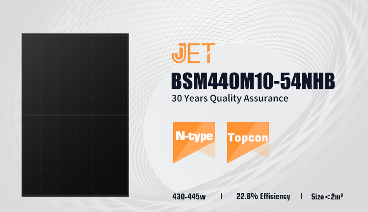 Bluesun 9bb Half Cell N-type Topcon 430w 440w 450w for Home Offices More Powerful Solar Panels