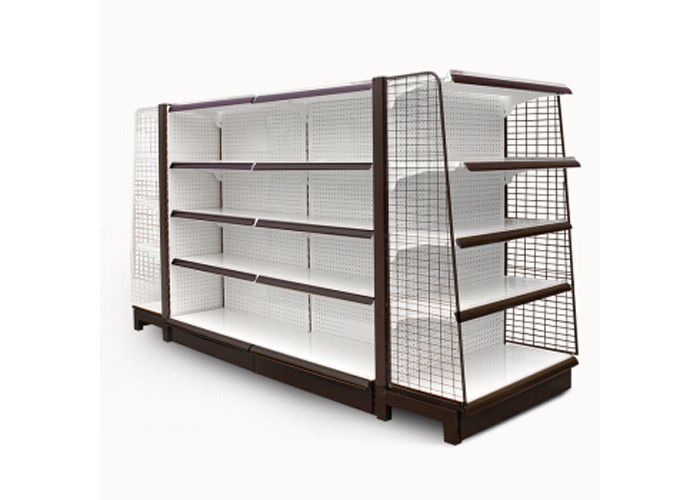 Eco Friendly 40x80 Supermarket Shelf Rack Metal Display Racks For Shop