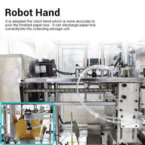 Automatic Lunch Box Making Machine / Disposable Paper Box Making Machine