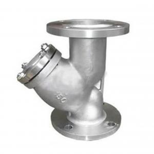 Quality 1/2-10.0 Port Size Stainless Steel 304 Flange Y-Strainer with Flange Ends Connection for sale
