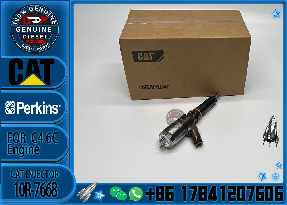 New Diesel Fuel Injectors nozzles 321-0990 2645A743 10R-7668 2645A705 2645A709 injector for Caterpillar C6.6 Perkins 110