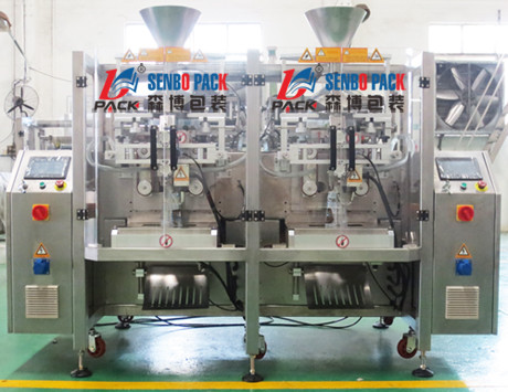 Twin packaging machine Automatic twin pouch filling packaging machine Double