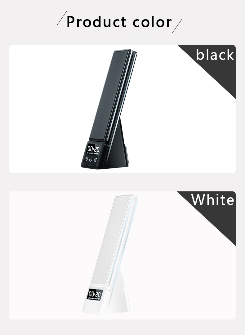 Multifunctional Wireless Charging Table Lamp with ABS Material and Folding Bracket