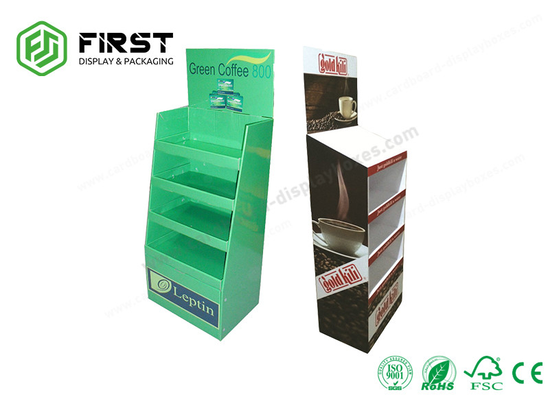 Cardboard POP Floor Displays Advertising Retail Store Foldable Carton