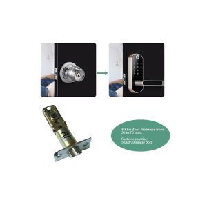 Electronic Keyless Digital Deadbolt Door Lock BLE TTLock App Smart Home Door