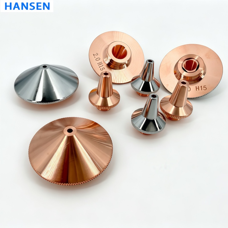 D28 laser cutting nozzle , single layer laser nozzle , double layer laser nozzle , high pressure storm laser nozzle , copper laser nozzle D28 , fiber