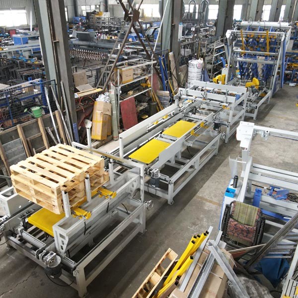 Automatic Pallet Nailing Machine for European Wood Block Pallet