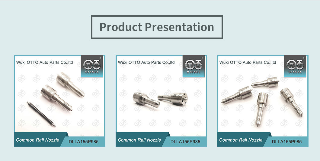 DLLA155P985 Denso Common Rail Nozzle For Injectors 095000-589#/773# 23670-30080/30210/39135/39155