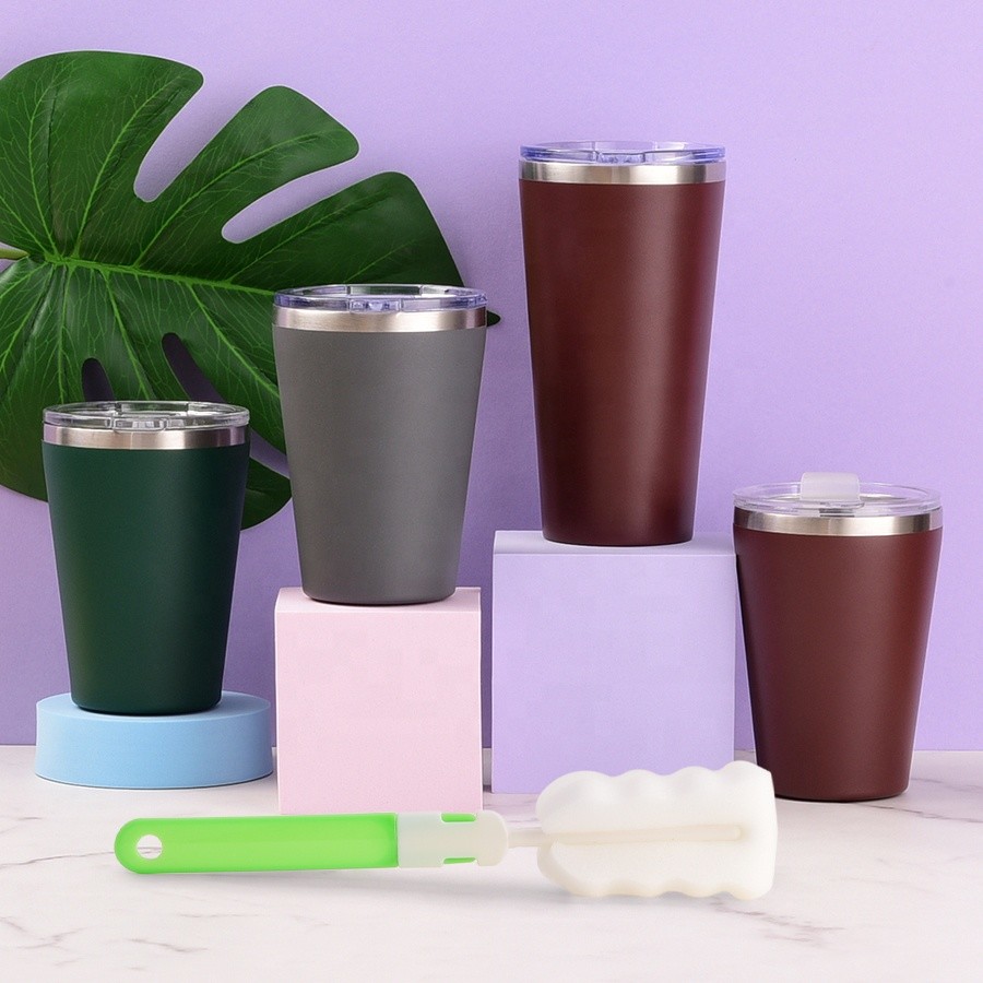 12oz Tumbler Stainless Steel Tumbler Bulk Vacuum Insulated Double Wall Travel Tumbler With Lid And Straw Reusable Tumbler