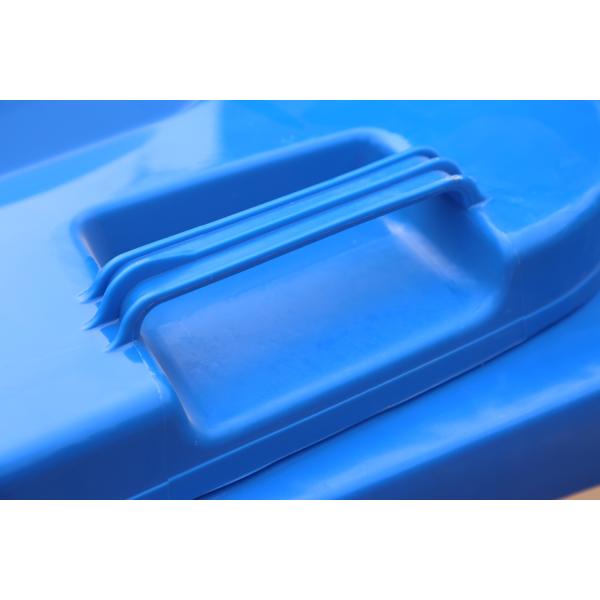 Sorting Garbage Waste Bin Plastic Pe Plastic Blue Outdoor Garbage Bin