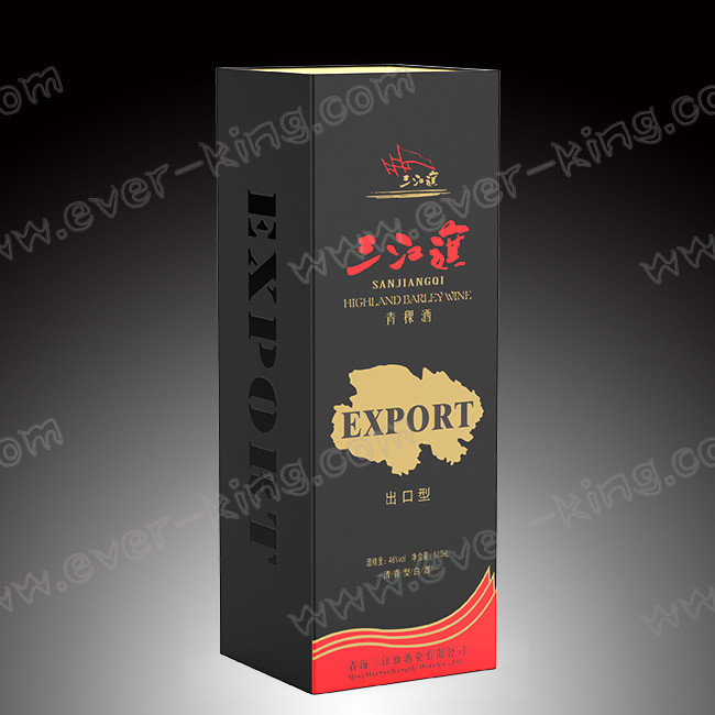 Custom Frosted Vodka Glass Bottles Electroplating 250ml 750ml