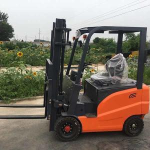 Quality 1600kgs CPD16 Lead Acid Battery Forklift 1.6T Electric Fork Truck for sale