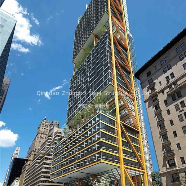 Commercial Steel Building tailored to meet the demands of commercial and industrial projects offering strength and versatility
