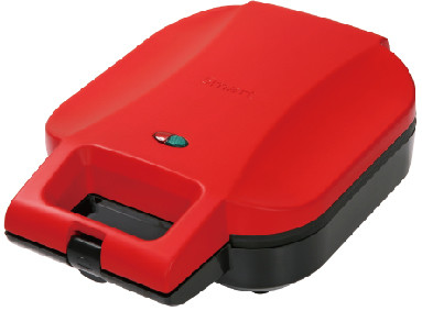 4 Holes Deep Fill Snack Pie Maker With Power & Ready Light Indicates