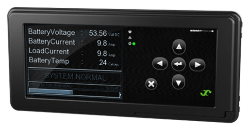 Integrated 24V Power System 5U/8U 300A/600A Smartpack R controller 48V 1800W rectifier