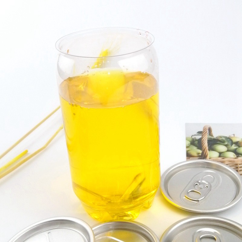 126mm 375ml Clear Plastic Juice Bottle For Cold Beverage