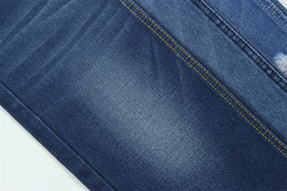 New Fashion Trend Recycling Cotton Denim Fabric 100% Cotton 10.5 Oz Eco-Friendly