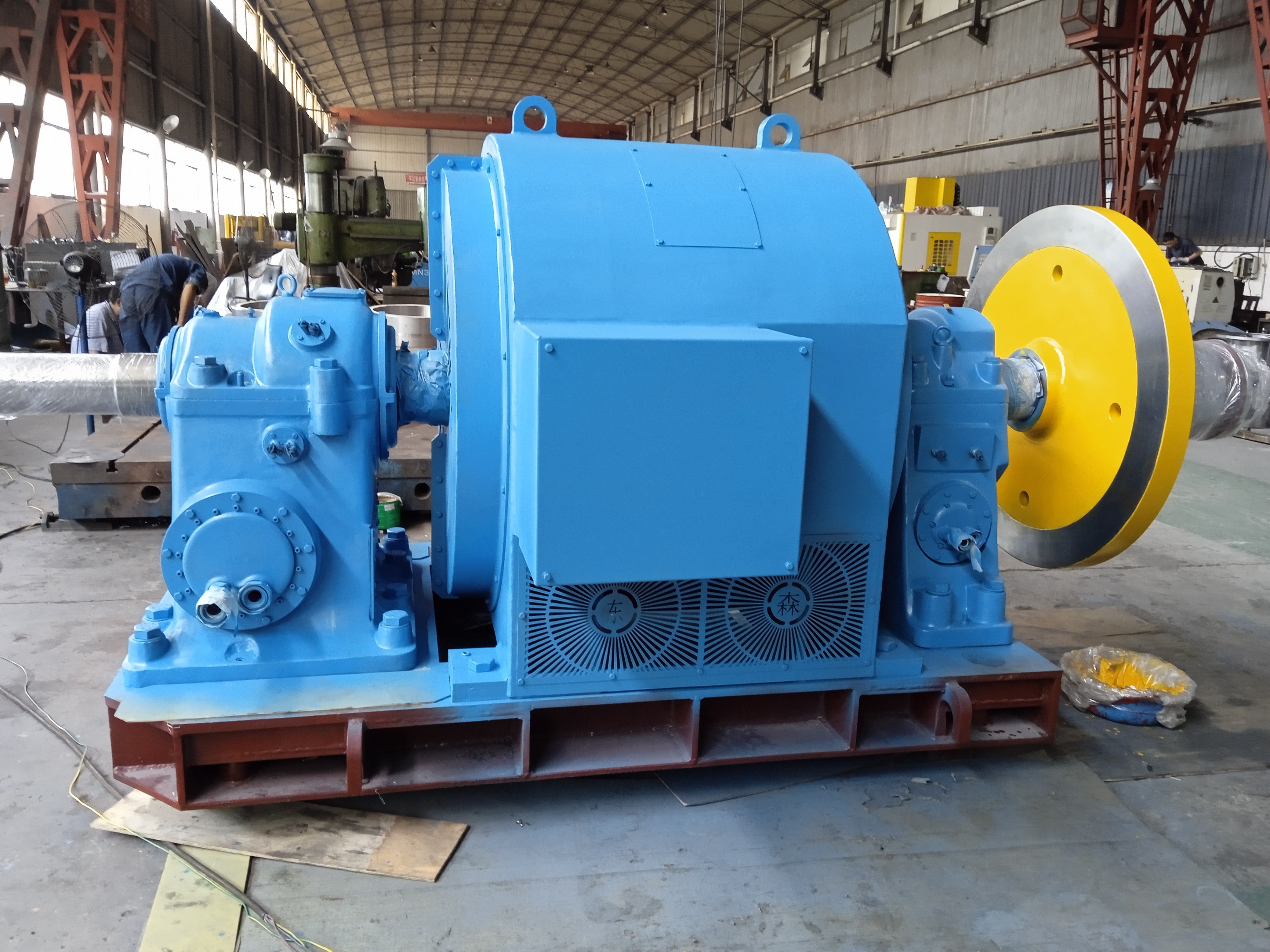 Boost Power Output: Custom Flow Three - Phase Hydro Turbine Generators with PLC Governors