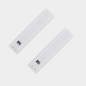 58KHz EAS Labels Anti Theft Black White Soft Custom Printed