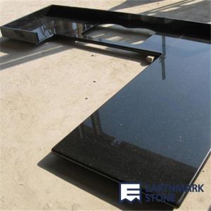 China Black Galaxy Granite Countertop on sale