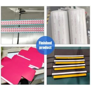 Automatic Double Sided Tape Machine With Multi Head Feature