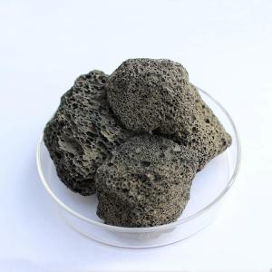 China Black 1-3mm Grill Lava Stone ISO9001 Volcanic Rock Crystals For Cooking on sale