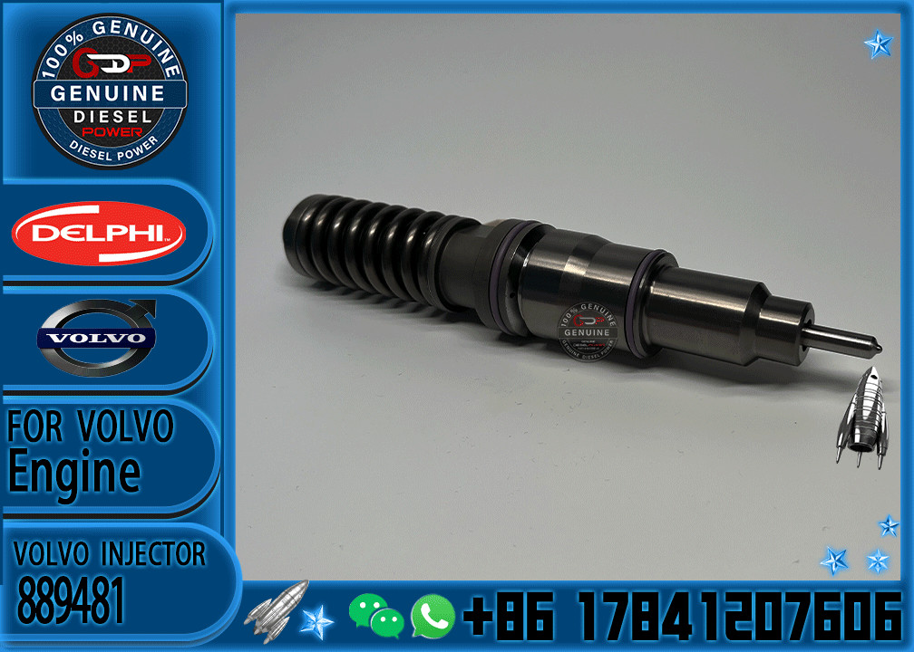 Good Quality Volvo Engine Common Rail Injector 889481 3587147 3803655 03587147 Injector