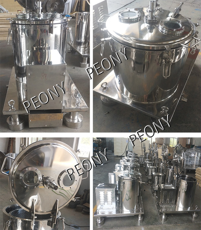 CBD Oil Ethanol Extraction Basket Centrifuge CBD Oil Extraction Machine PPTD