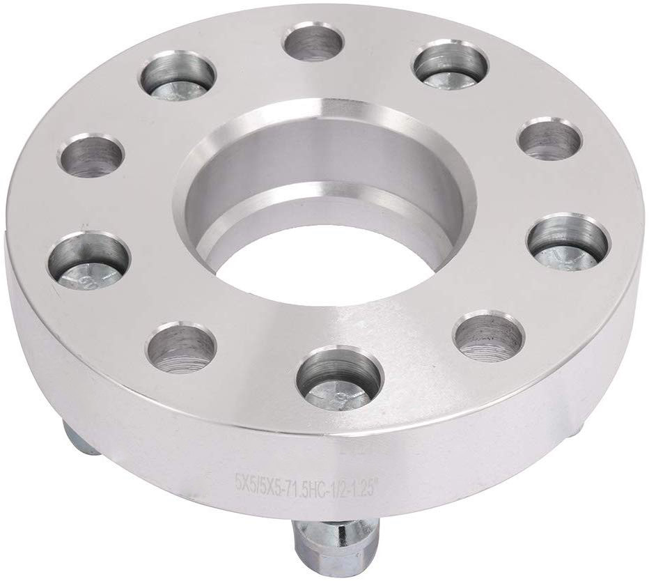 1.25" 32mm Lip Wheel Hub Centric Spacers For Jeep Wrangler Rubicon 6061 T6 Material