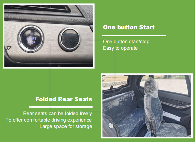 3 seater center drive electric vehicle mini electric car new syle mini car with solar panel